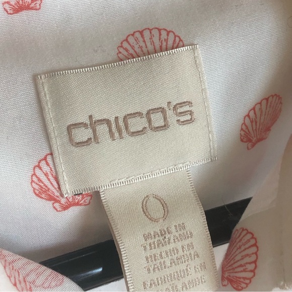 Chicos seashell shirt - no iron - Picture 4 of 5